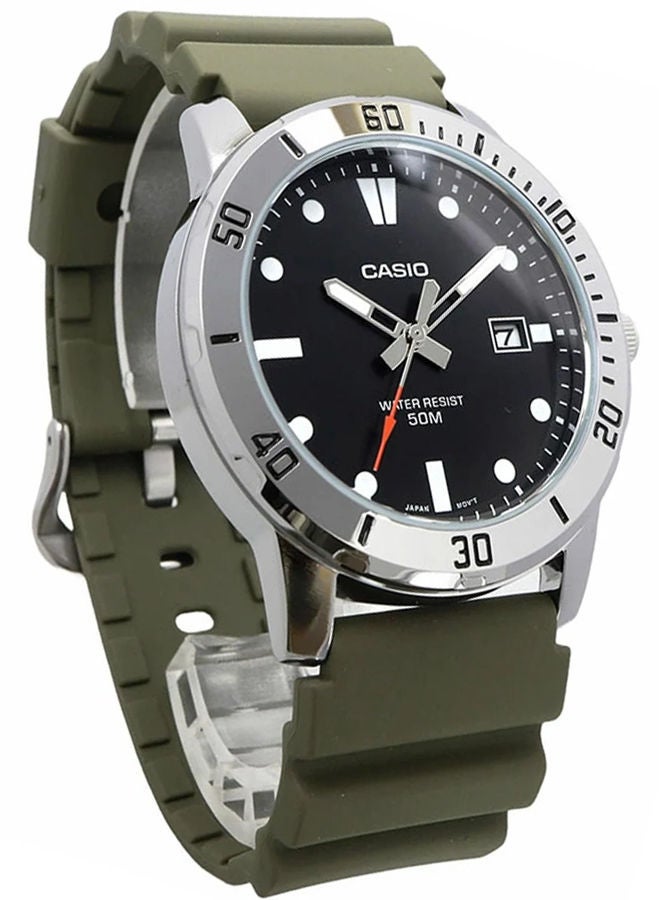 CASIO ساعة مطاطية تناظرية MTP-VD01-3EVUDF - Image 3