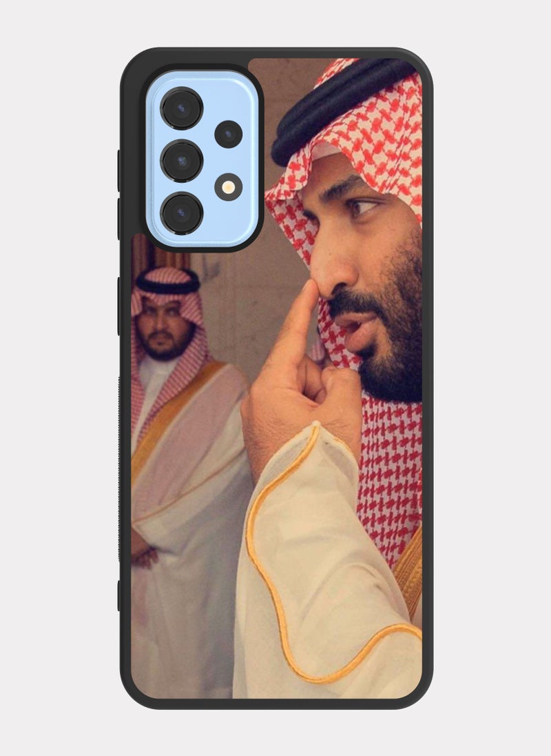 بكسلات كفر سامسونج جالكسي ايه 23 الأمير محمد ابن سلمان احمر بيج - Image 1