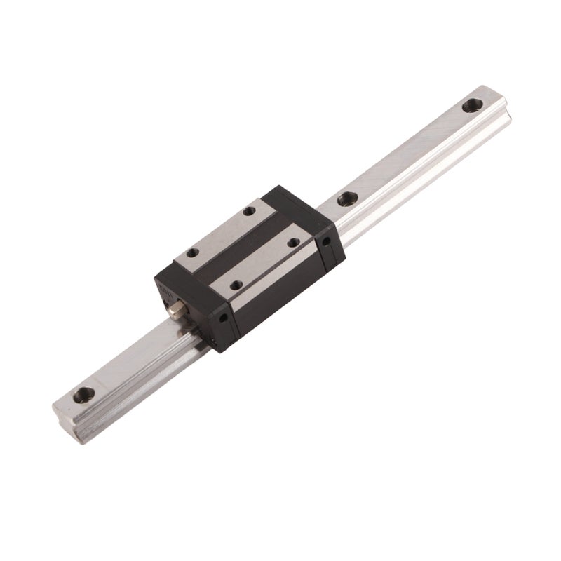 Linear Guide Rail Linear Bearing Slider Kit Ball Bearing Steel Block for 3D Printers and CNC Parts 350mm - Image 2