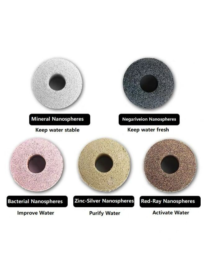 B&K Aquarium Filter Media 5D, Ceramic Bio Media Sphere Nano Filter Media for Freshwater Aquarium and Marine Fish Tank Sump Media 500g - Image 4