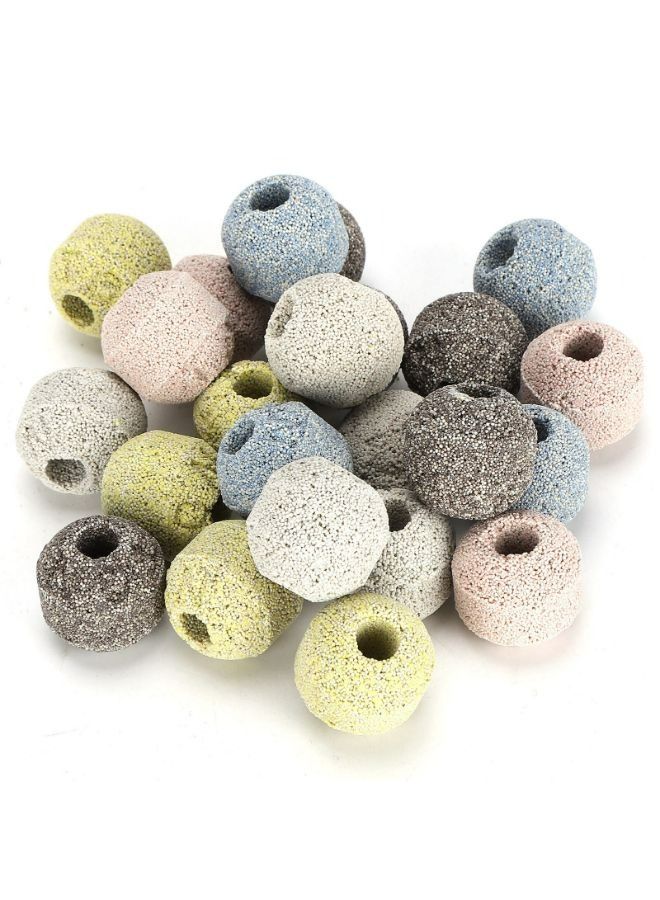 B&K Aquarium Filter Media 5D, Ceramic Bio Media Sphere Nano Filter Media for Freshwater Aquarium and Marine Fish Tank Sump Media 500g - Image 2