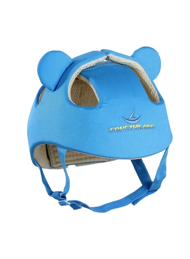 Ocanoiy Baby Infant Toddler Helmet Safety Headguard Head Protective Cushion Children Adjustable Safety Helmet Hat Harnesses Cap Kid Child Crawl Walk Playing (Blue)  - Image 3