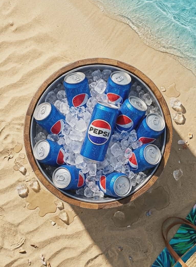Pepsi Dark Cola - 320ml Can - Pack of 6 - Image 3