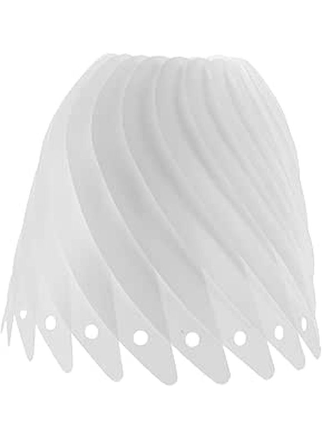Modern Plastic Lamp Shade Cover for Pendant Light Softens Light Eye Protection Easy Install - Image 1