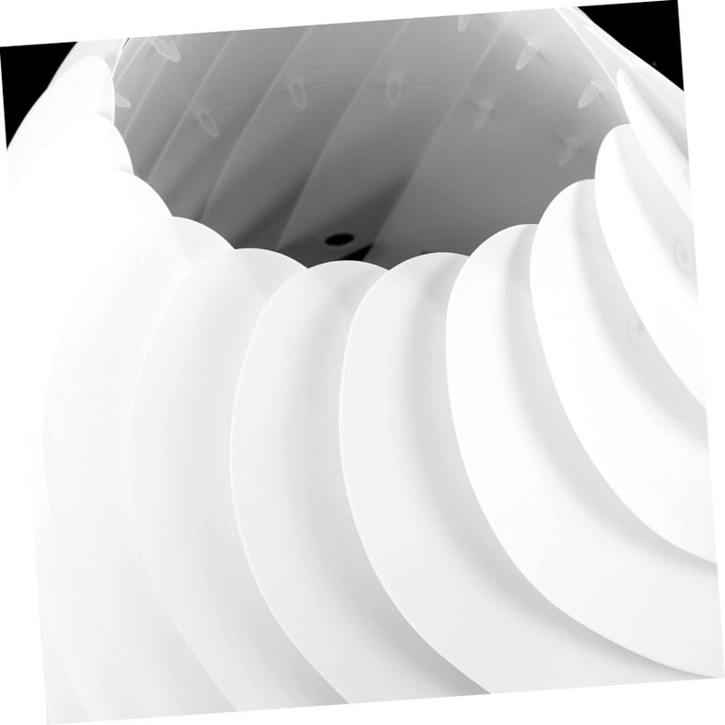 Modern Plastic Lamp Shade Cover for Pendant Light Softens Light Eye Protection Easy Install - Image 5