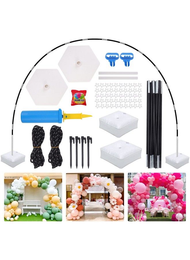 JOYYPOP Balloon Arch Kit 10Ft Wide & 9Ft Tall Balloon Arch Stand With Base For Birthday Baby Shower Graduation Party Decorations - Image 1