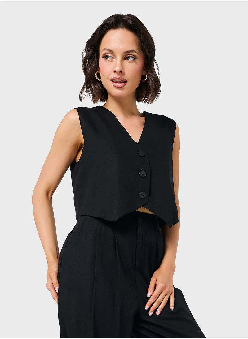 Ginger Tailored Waistcoat & Pant Coord Set