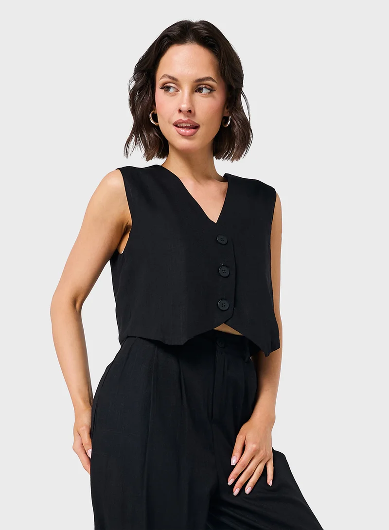 Ginger Tailored Waistcoat & Pant Coord Set