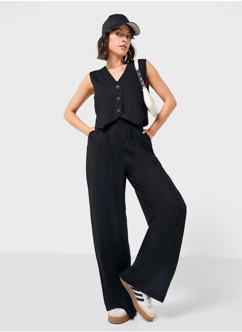 Tailored Waistcoat & Pant Coord Set