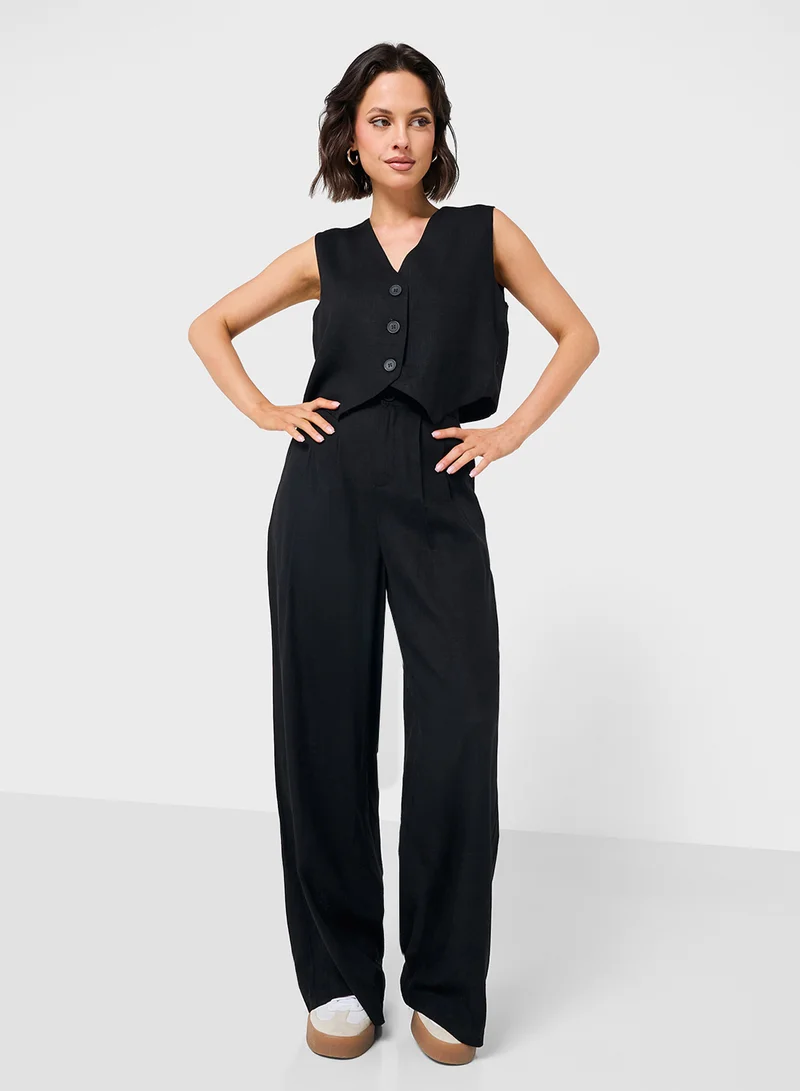 Ginger Tailored Waistcoat & Pant Coord Set