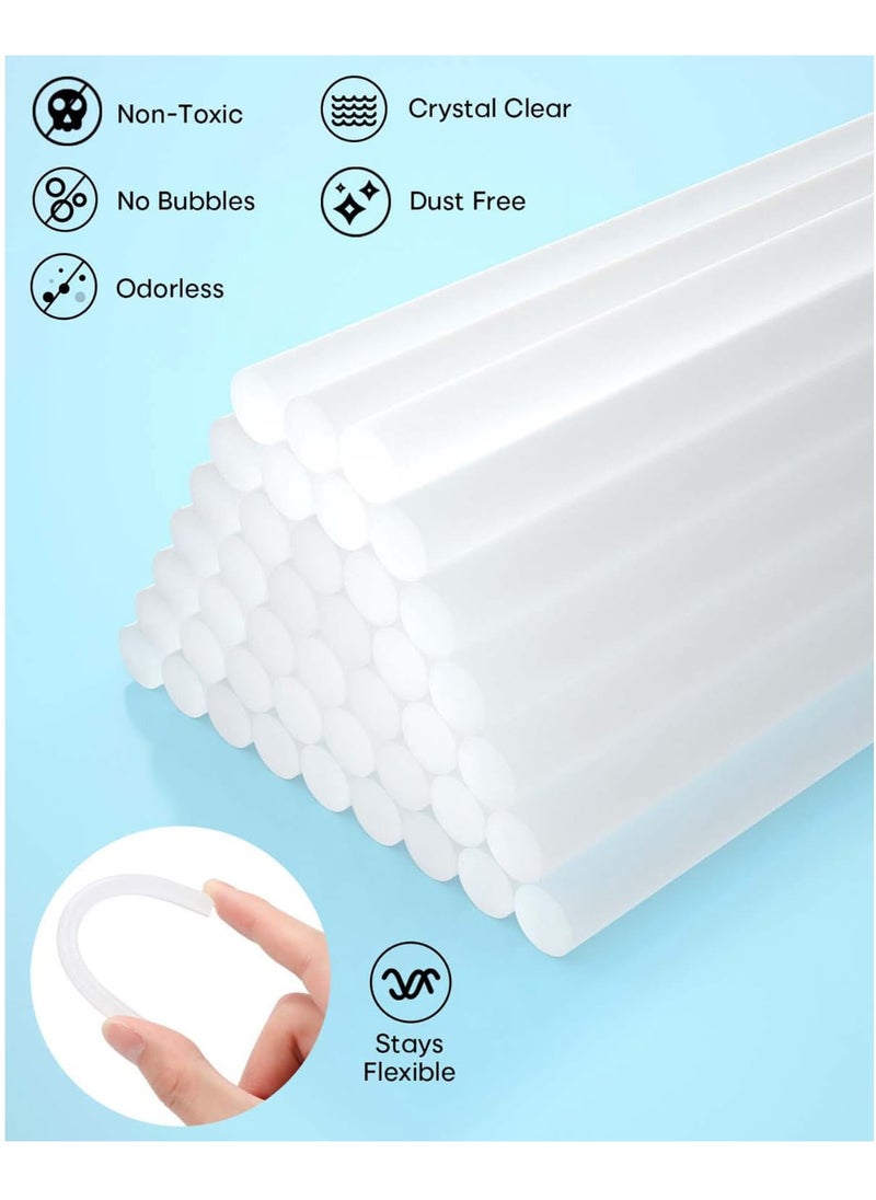 Generic Glue Stick For hot Melting Quick-Drying Clear Adhesive Hot Melt Glue sticks Strong Bonding for DIY School Crafting Arts Crafts and Home Repairs Improvement Projects 20cm 5 Pcs Set  - Image 4