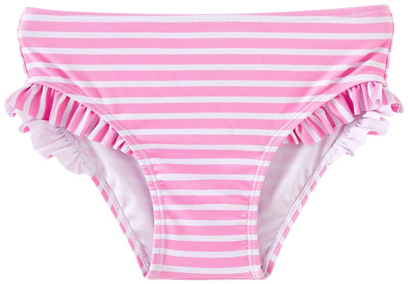 UMELOK Little Girls' Rashguard Sets Swimwear 2-Pieces Long Sleeve Bathing Suit Swimsuit Sets Pink, Hydrangea 7Y, Little Kid - Image 5