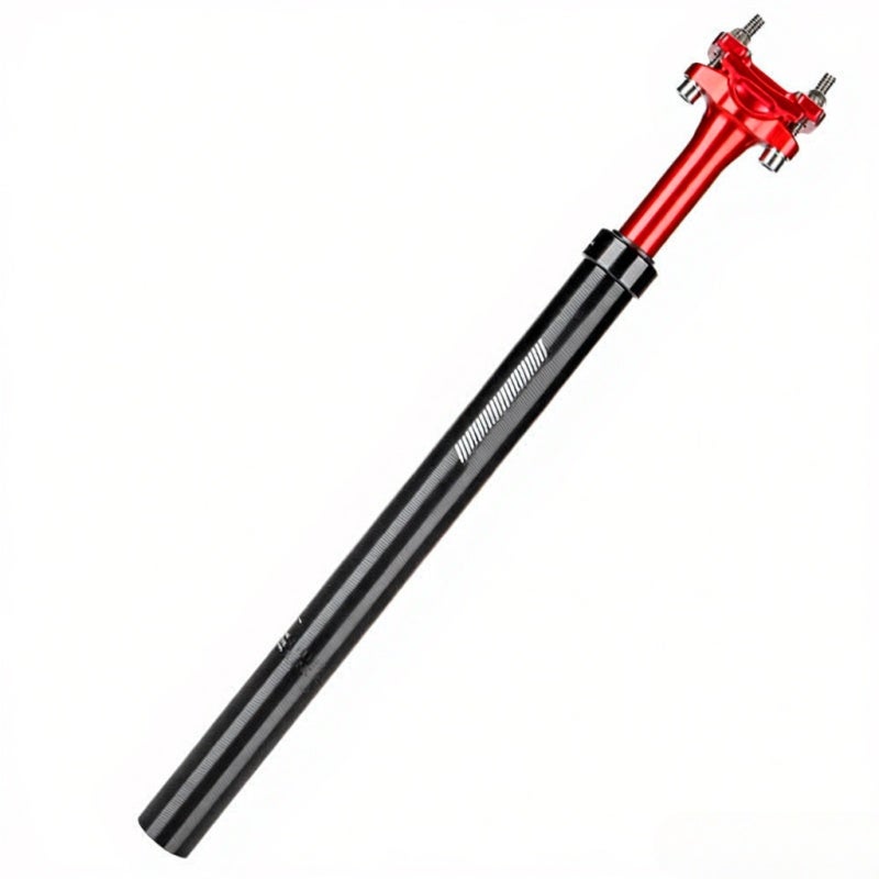 GEWAGE Aluminum Alloy Shock-Absorbing Bike Seatpost 27.2mm High-Strength Cycling Gear - Double-Nail Back-Float Design Ergonomic Seatpost for Mountain Road Bikes - Image 1