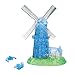 Bepuzzled Windmill Blue Deluxe Crystal Puzzle - Image 4