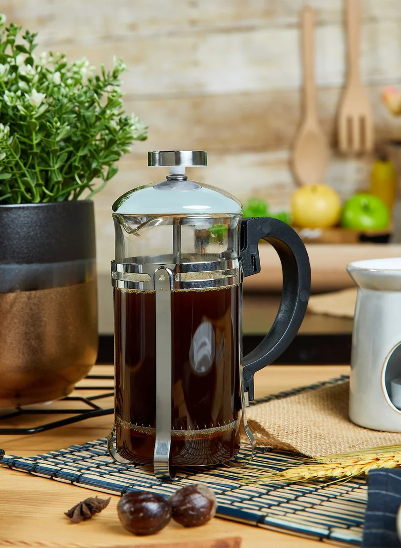 Premier 2 Cup Chrome Glass Cafetiere