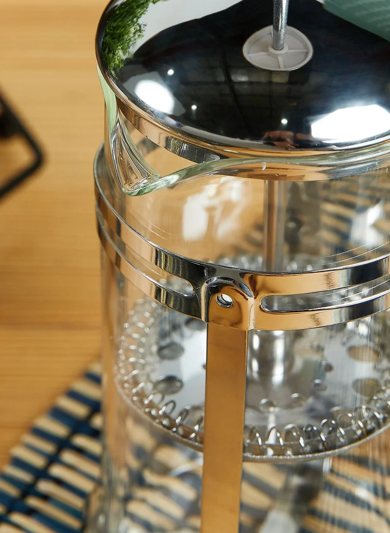 Premier 2 Cup Chrome Glass Cafetiere