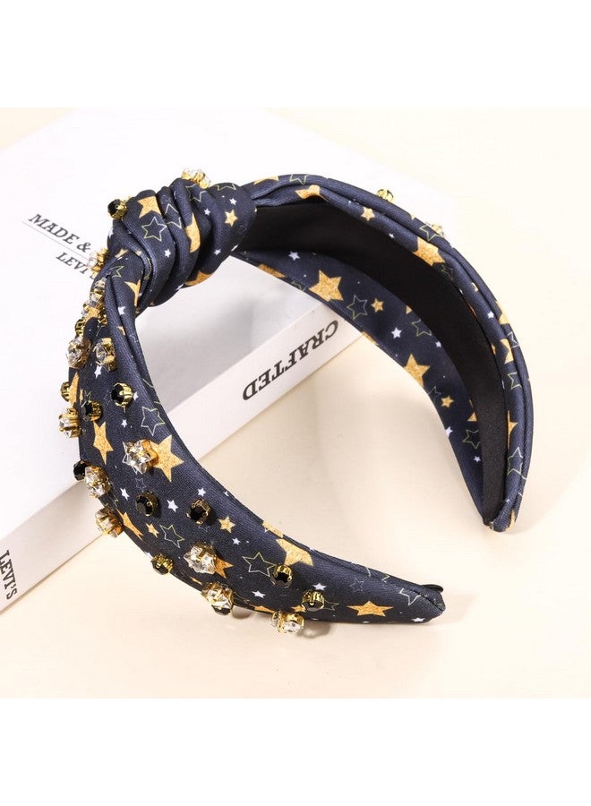 سيالكسهيني عصابات رأس رأس السنة الجديدة للنساء عصابات رأس السنة الجديدة المرصعة بالخرز عصابات رأس نجمة ناي مرصعة بالجواهر عصابات رأس ذهبية مرصعة بأحجار الراين الكريستالية إكسسوارات رأس السنة الجديدة هدايا الحفلات (نجمة 2) - Image 4