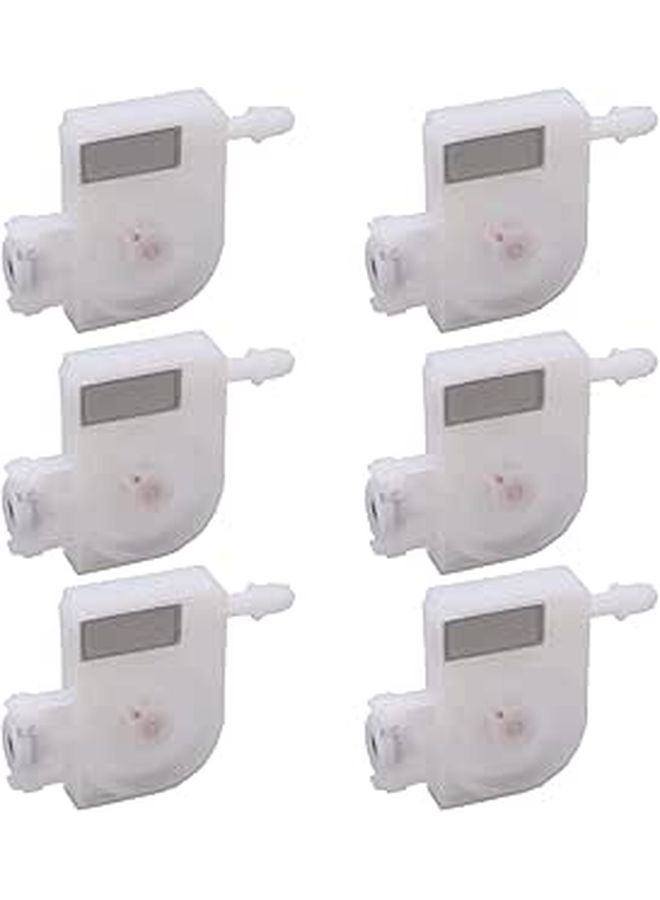 6Pcs Black Mesh Filter Ink Damper for Epson Printers DX5 DX6 DX7 Compatible - Image 1