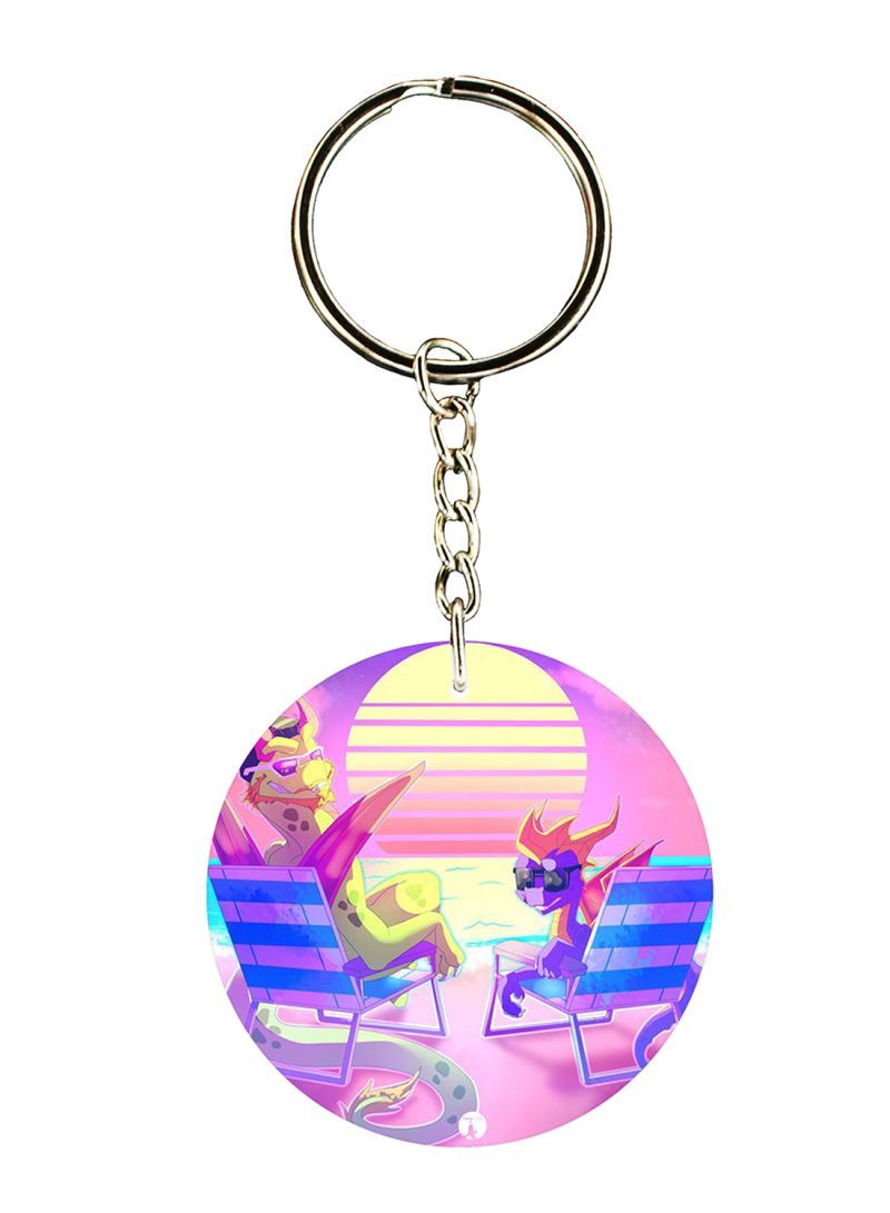RKN Spyro Printed Keychain