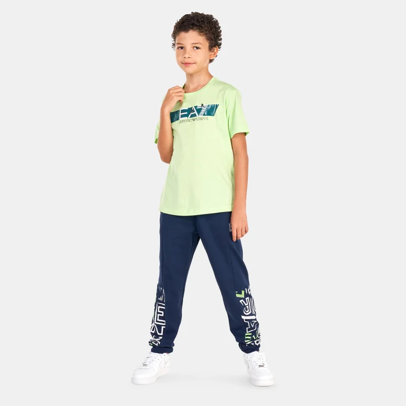 EA7 Emporio Armani Kids' Logo Series Sweatpants