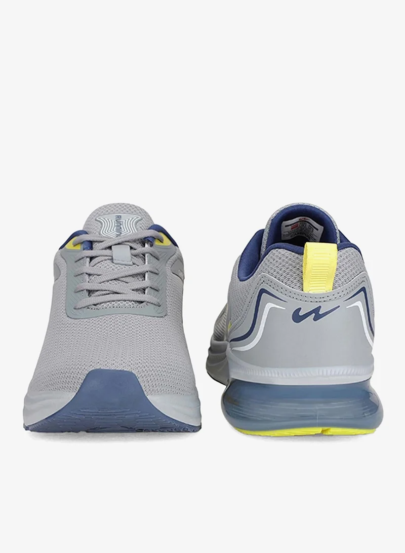 كامبس Men Bonus Memory Foam Lace-Up Running-LGry-RSlate