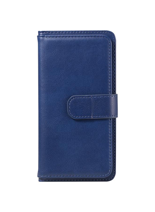 اس-توب جراب هاتف جلدي متعدد الوظائف لهاتف Redmi 13 4G Global مع 10 فتحات للبطاقات - Image 3