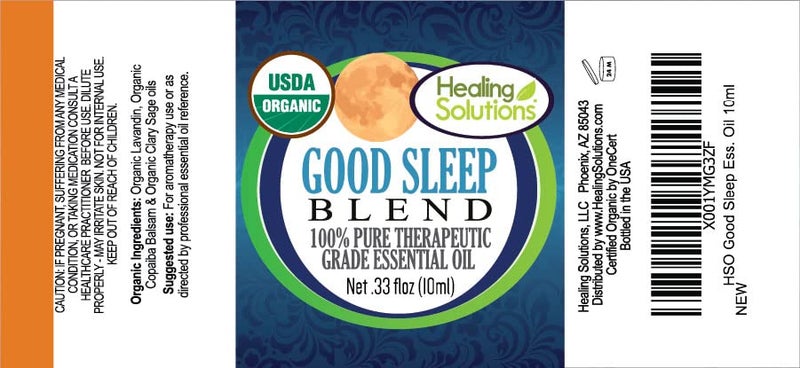 Healing Solutions Good Sleep Blend Essential Oil - 100% Pure Grade - 120ml - Aromatherapy Oil for Relaxation - Image 2