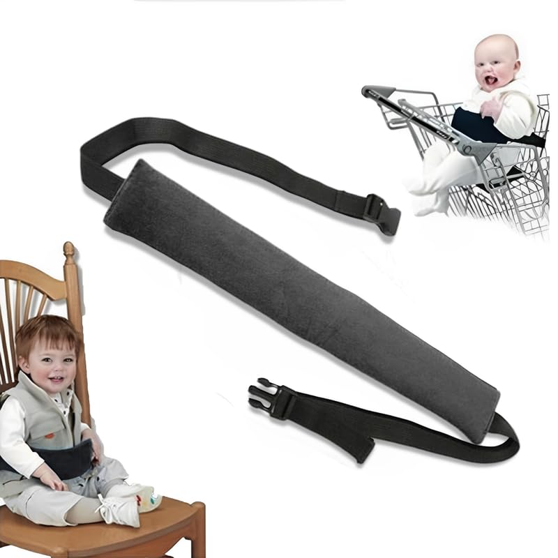 Safe-O-Kid® Newly Launched-Baby Chair Safety Seat Strap Baby, Feeding Safety Seat Belt for Travel/Home - Assorted - Image 5