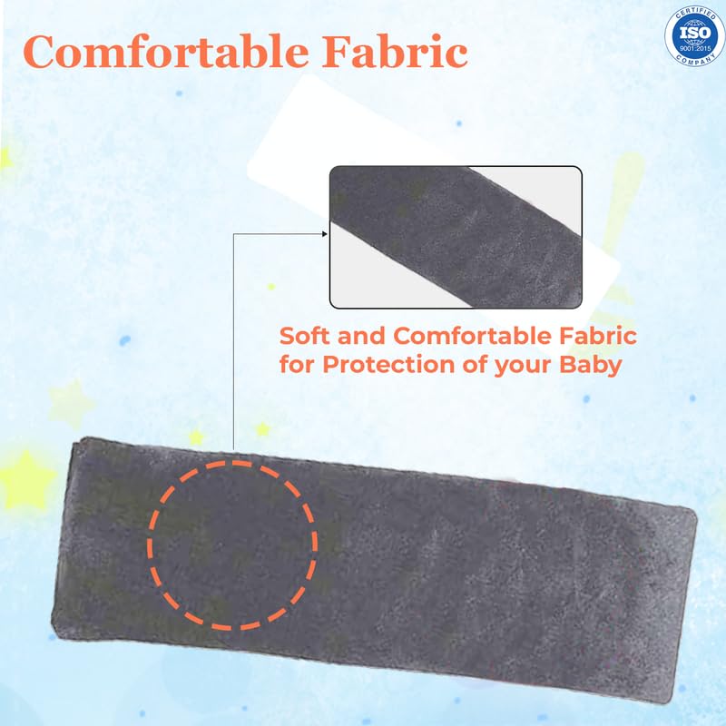 Safe-O-Kid® Newly Launched-Baby Chair Safety Seat Strap Baby, Feeding Safety Seat Belt for Travel/Home - Assorted - Image 3
