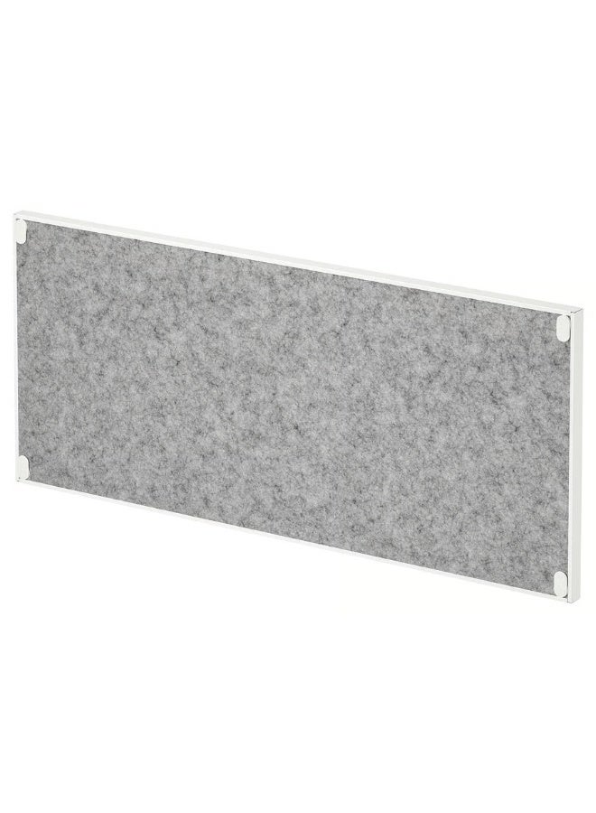 لوحة إعلانات، بيضاء، 76×33 سم - Image 1