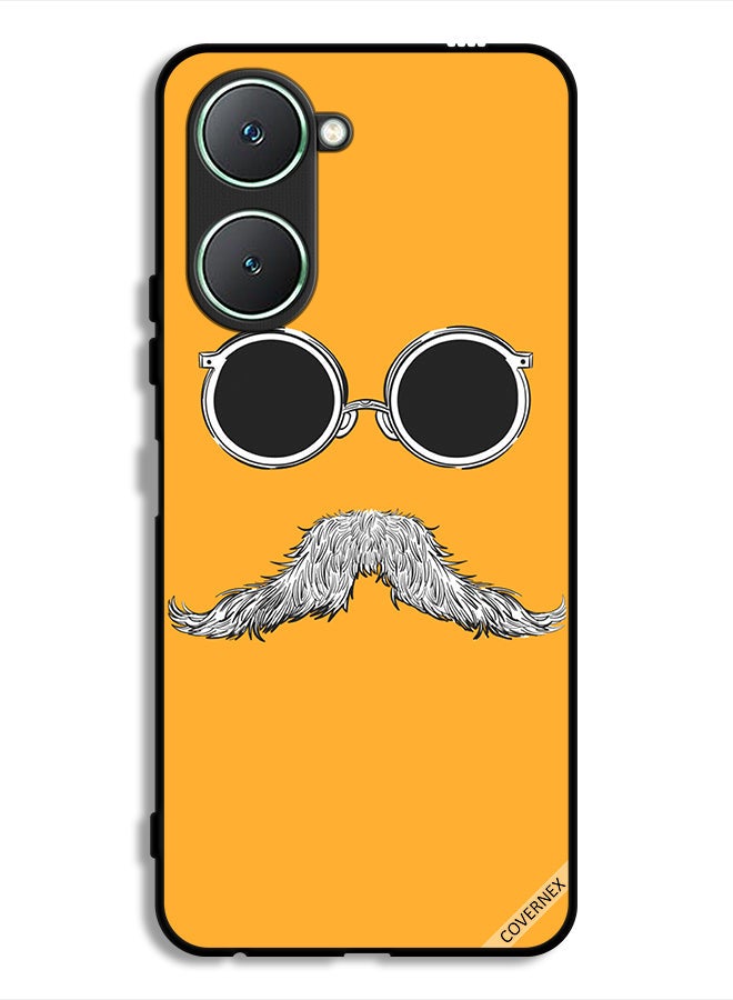 Covernex Vivo Y18i 4G Protective Case Cover Glasses And Mustache Art - Image 1