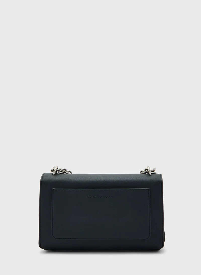 Calvin Klein Jeans Sculpted Ew Flap Over Crossbody