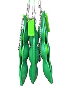 Generic Fidget Bean Toy Set Edamame Soybean Keychain (10 pcs)  - Image 1