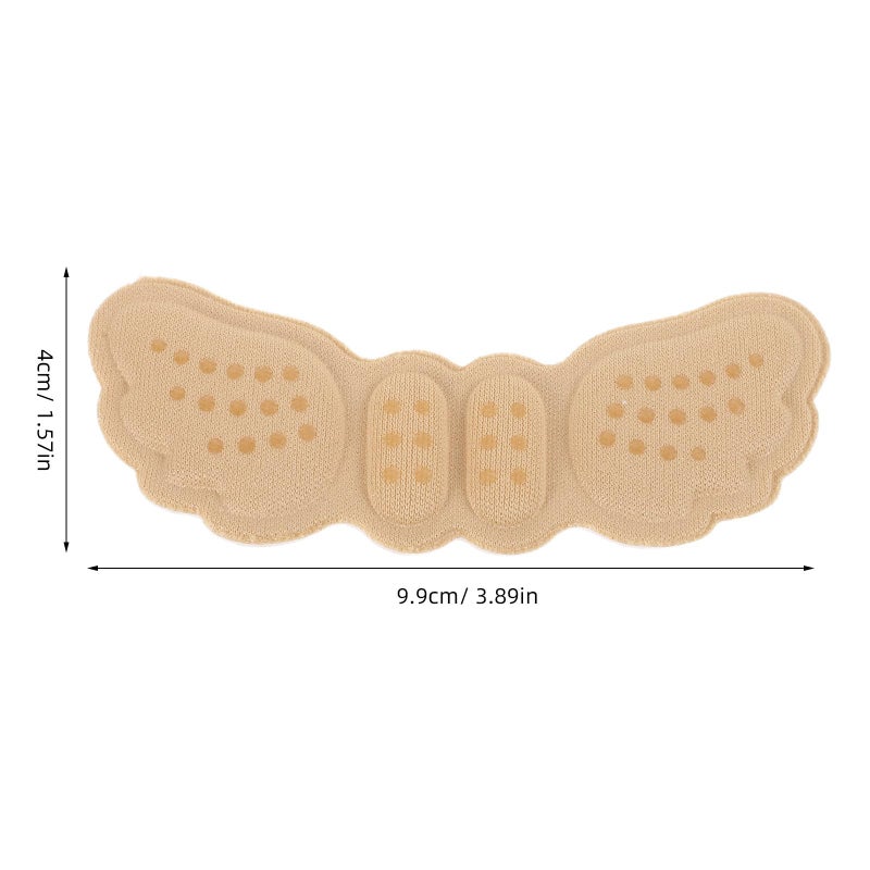 Skin Tone Heel Cushions Anti Slip Inserts For Large Shoes Preventing Friction - Image 3