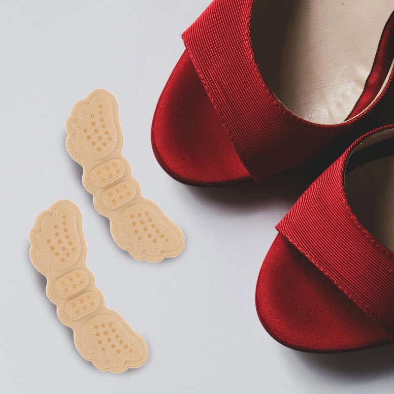 Skin Tone Heel Cushions Anti Slip Inserts For Large Shoes Preventing Friction - Image 5