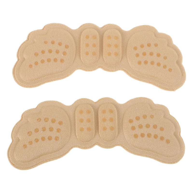 Skin Tone Heel Cushions Anti Slip Inserts For Large Shoes Preventing Friction - Image 2