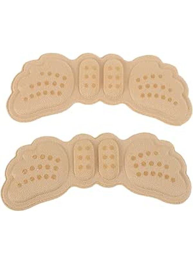 Skin Tone Heel Cushions Anti Slip Inserts For Large Shoes Preventing Friction - Image 1