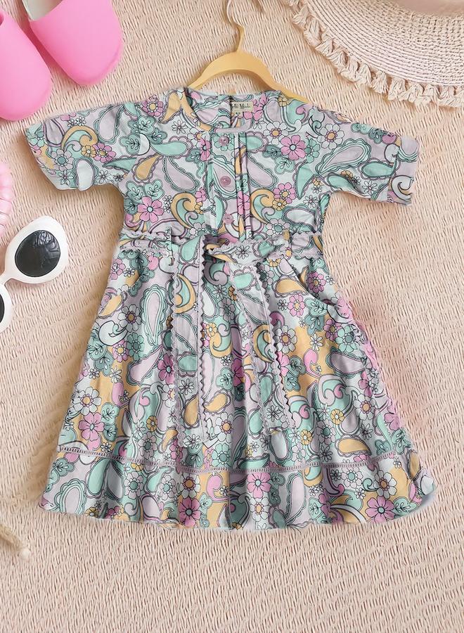 بيلا مودا فستان بطبعة بيزلي - Image 1