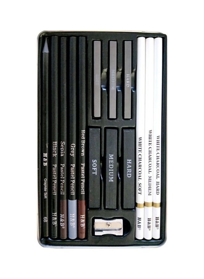 H&B - 15-Piece Art Drawing Set - Image 1