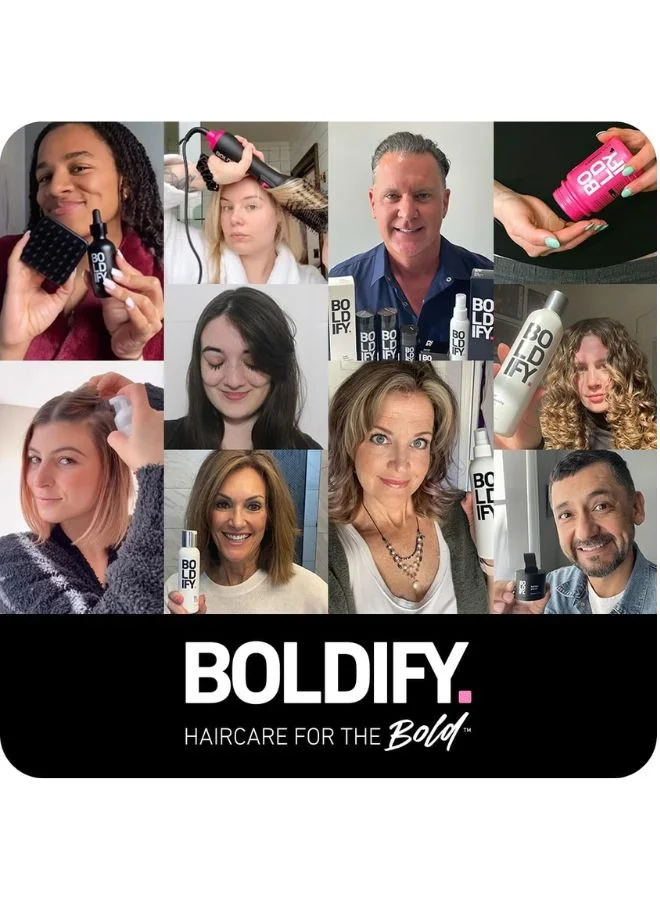 Boldify Hair Thickening Shampoo Natural Volumizing Shampoo For Fine Hair 236ml