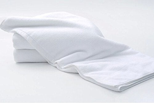 LINENWALAS 100 Cotton Bath Towel 1 Pc Terry Towel White Bath Towel for Hotel 550 GSM Soft Touch Bath Towels 30 60 inch - Image 4