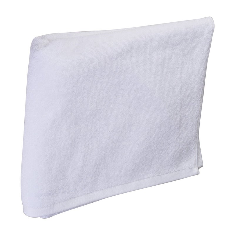 LINENWALAS 100 Cotton Bath Towel 1 Pc Terry Towel White Bath Towel for Hotel 550 GSM Soft Touch Bath Towels 30 60 inch - Image 2