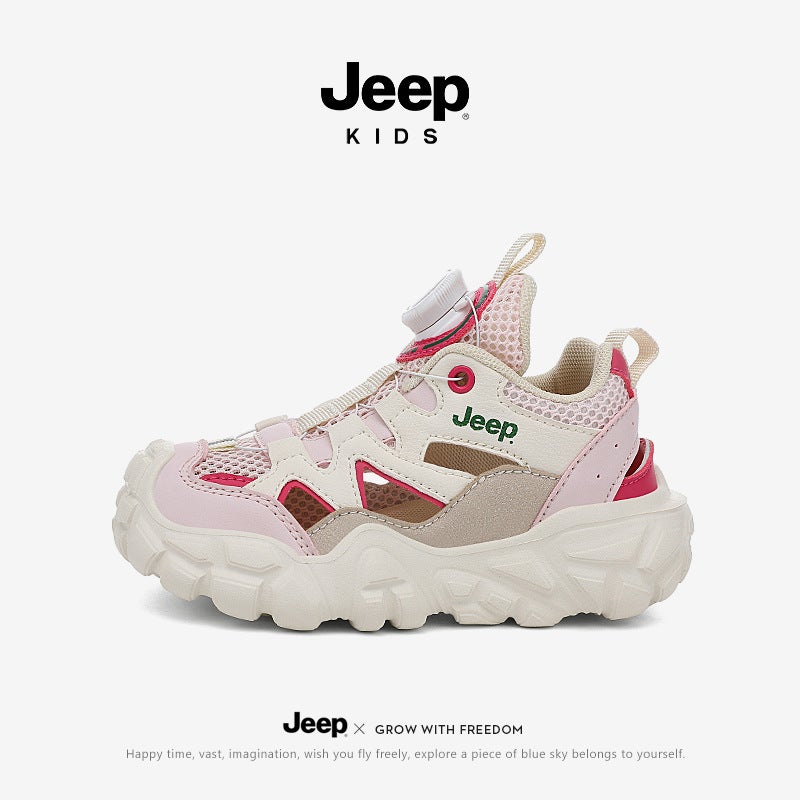 J,Eep Kidsren'S Sports Shoes Summer Non-Slip River Tracing Shoes Boys Wading Kidsren'S Shoes Girls Beach Shoes - Image 1