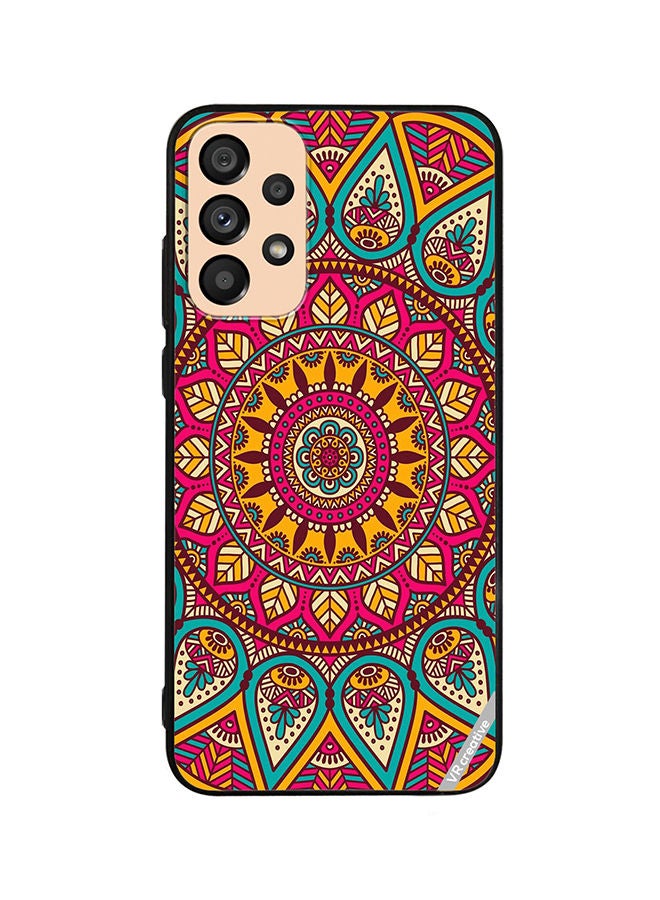 VR CREATIVE Protective Case Cover For Samsung Galaxy A72 Mandala Design Multicolour - Image 1