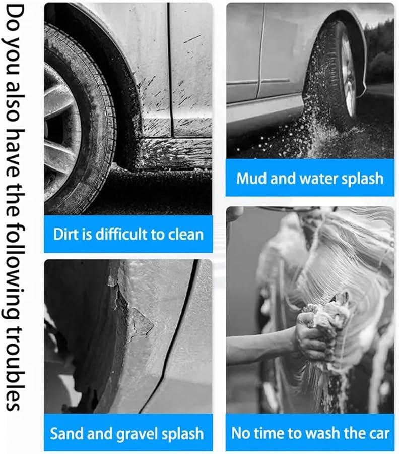 SsangYong Korando C300 2019 2024 واقيات الطين الأمامية والخلفية - Image 4