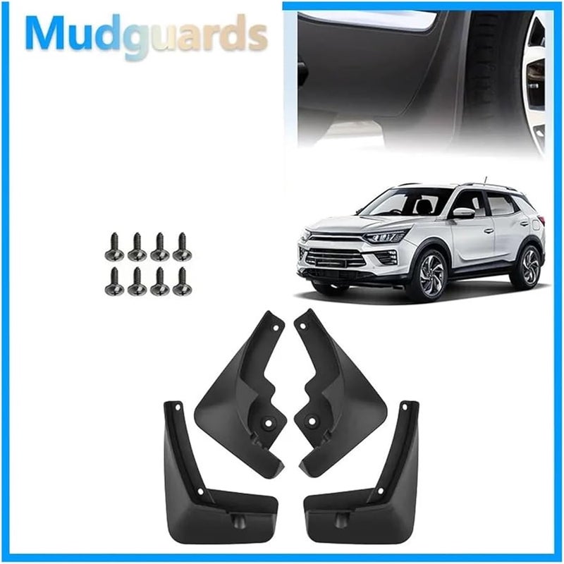SsangYong Korando C300 2019 2024 واقيات الطين الأمامية والخلفية - Image 3