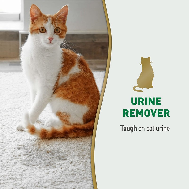 Nature's Miracle Cat Urine Remover, 24 Ounces, Enzymatic Formula - Image 2