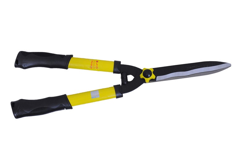 Jon Bhandari Tools Heavy Duty Hedge Shears for Gardening – Garden Pruning Shear with Sharp Steel Blades, Branch Trimmer, Cutter, Pruner for Hedges, Bushes & Shrubs – Black & Yellow - Image 3