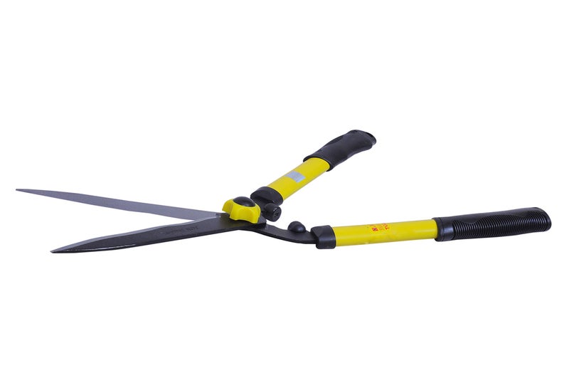 Jon Bhandari Tools Heavy Duty Hedge Shears for Gardening – Garden Pruning Shear with Sharp Steel Blades, Branch Trimmer, Cutter, Pruner for Hedges, Bushes & Shrubs – Black & Yellow - Image 2