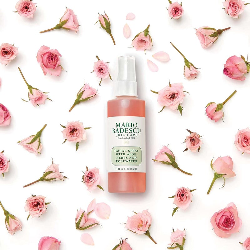 Mario Badescu Rose Water Facial Spray & Enzyme Cleansing Gel Bundle | Hydrating Rose Water Face Mist + Oil-Free Cleanser with Grapefruit & Papaya Extract | Rejuvenates, Clarifies & Removes Excess Oil - Image 5